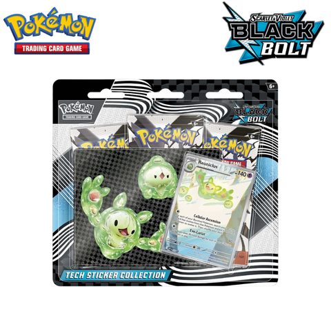 Pokemon TCG: Scarlet & Violet - Black Bolt Tech Sticker Collection
