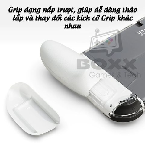 Ốp lưng GripCase hãng Skull & Co cho Nintendo Switch OLED bản Splatoon 3 Limited