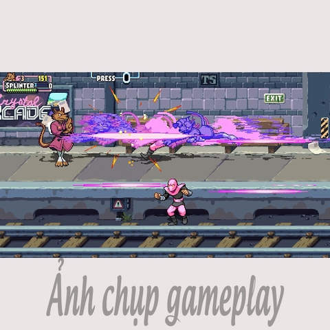 Băng Game Teenage Mutant Ninja Turtles: Shredder's Revenge ( Game Ninja Rùa ) Nintendo Switch