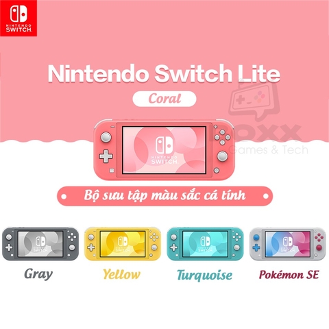 nintendo switch lite chính hãng kèm quà