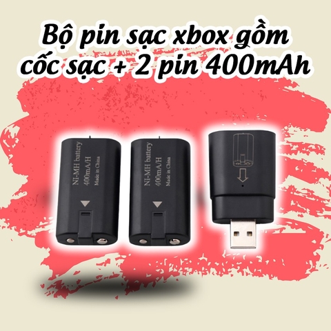 Pin sạc cho Tay Cầm Xbox One, Xbox One S, Xbox Series X, pin sạc xbox chính hãng dobe