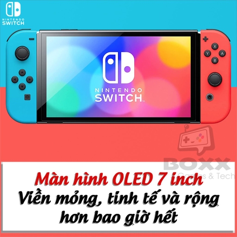 Máy Nintendo Switch OLED kèm quà tặng bảo hành 12 tháng