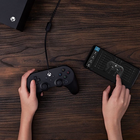 Tay cầm chơi game 8Bitdo Pro 2 có dây cho Windows, Laptop, PC, Xbox, Pro 2 Wired Controller