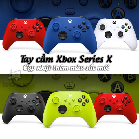 Tay cầm xbox series x, tay cầm chơi game xbox one series x Robot White