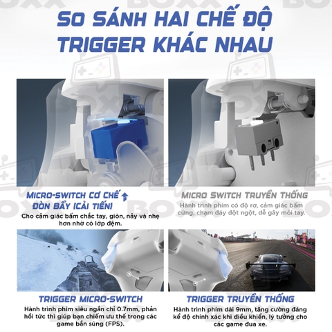 Tay Cầm Flydigi Direwolf 4 Polling Rate 1000Hz, Hall Effect, Joystick Tùy Chỉnh Lực cho Nintendo Switch, PC, Laptop