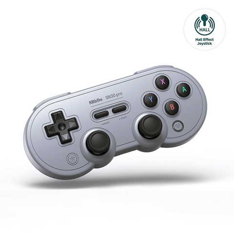 Tay cầm chơi game bluetooth 8Bitdo SN30 Pro - Dùng cho Nintendo Switch, Windows, Mac