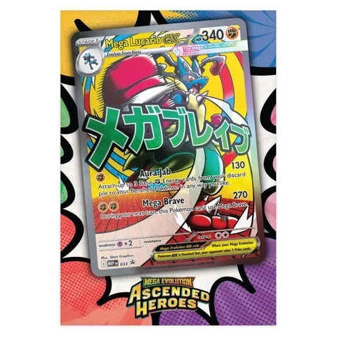mua mega lucario premium poster collection giá tốt