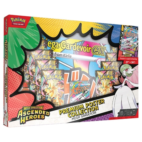 Pokemon TCG: Mega Evolution - Ascended Heroes Premium Poster Collection - Mega Gardevoir