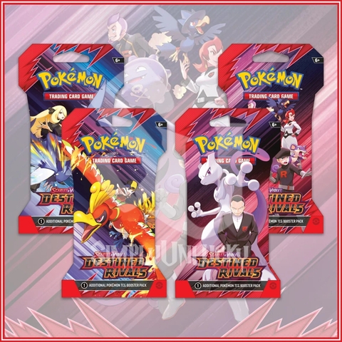 Pokemon Destined Rivals booster pack giá tốt tại Boxx Shop