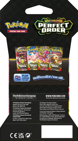 Pokemon Mega Evolution Perfect Order booster pack giá tốt tại Boxx Shop