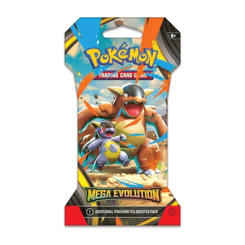 Sleeved Booster Pack Pokemon Mega Evolution có vỏ bảo vệ