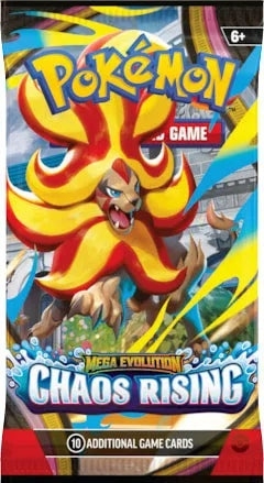hop pokemon tcg chaos rising booster box nhieu pack