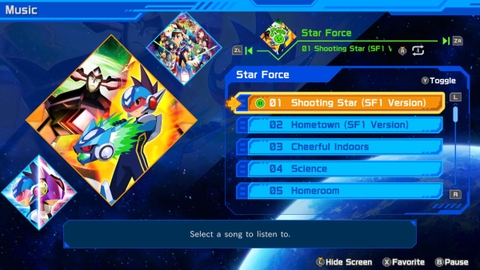 Băng game Mega Man Star Force Switch chính hãng
