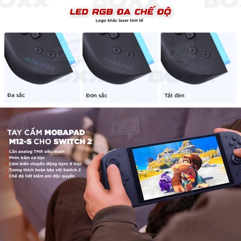 Chi tiết Analog TMR Hall Effect trên tay cầm Mobapad M12 HD.