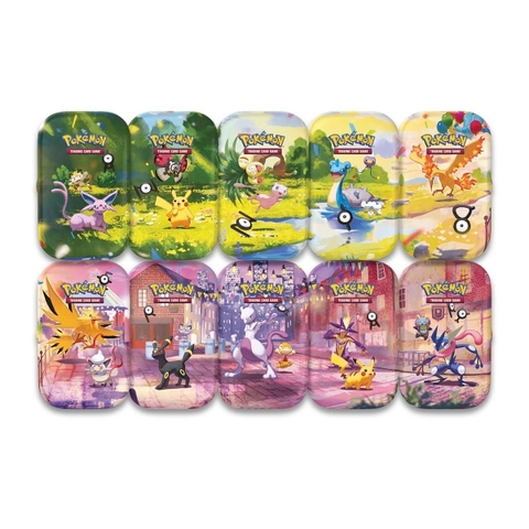 Pokémon 30th Celebration Mini Tin – ảnh sản phẩm và thiết kế sưu tầm