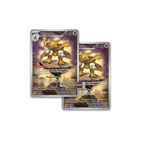 Promo card độc quyền Pokémon Center Mega Evolution ETB