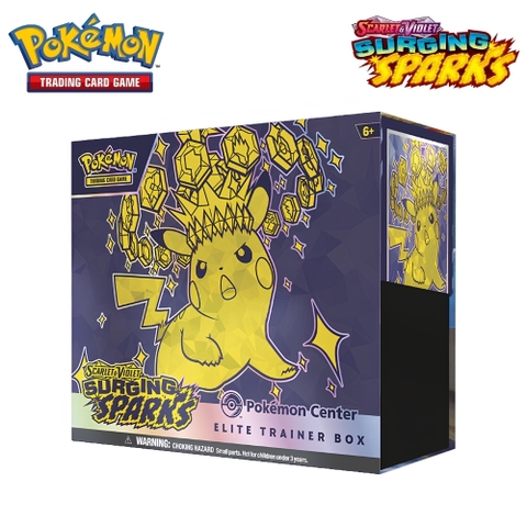 Pokemon TCG: Scarlet & Violet - Surging Sparks Pokemon Center Elite Trainer Box