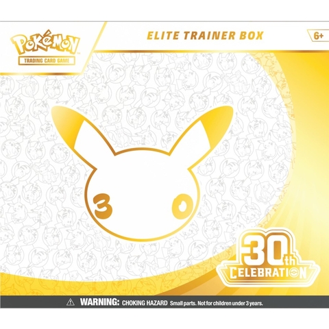 Pokemon TCG 30th Celebration Elite Trainer Box kỷ niệm 30 năm