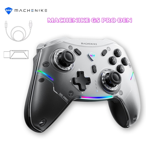 Tay cầm chơi game MACHENIKE G5 Pro Phím cơ, Hall Effect, Macro cho Nintendo Switch, PC, Laptop, Steam Deck