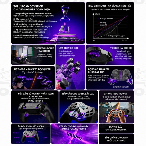 Tay Cầm Chơi Game LeadJoy Saber Plus