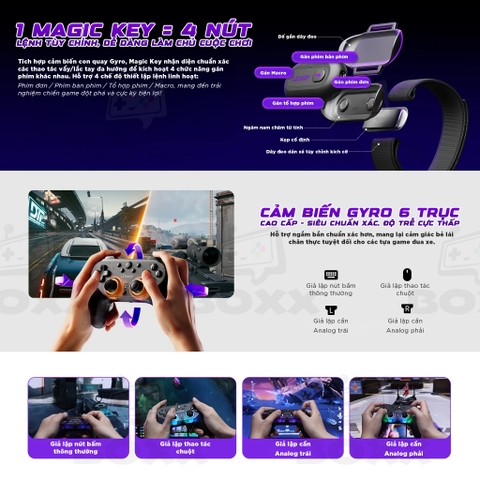 Tay Cầm Chơi Game LeadJoy Saber Plus