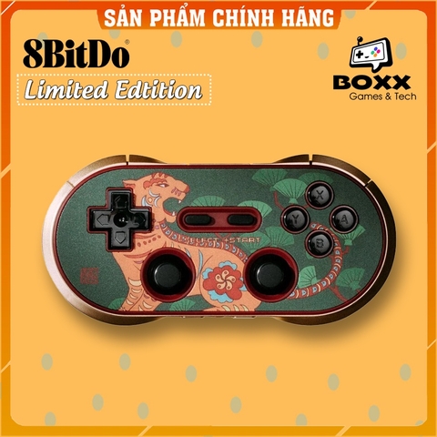 Tay cầm chơi game bluetooth 8Bitdo N30 Pro 2 dùng cho Nintendo Switch, Máy Tính, Điện Thoại