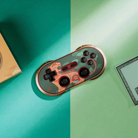 Tay cầm chơi game bluetooth 8Bitdo N30 Pro 2 dùng cho Nintendo Switch, Máy Tính, Điện Thoại