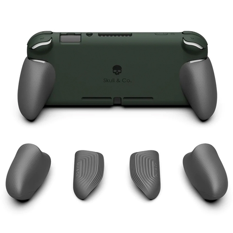 Ốp lưng GripCase hãng Skull & Co cho Nintendo Switch Lite, GripCase màu Gray