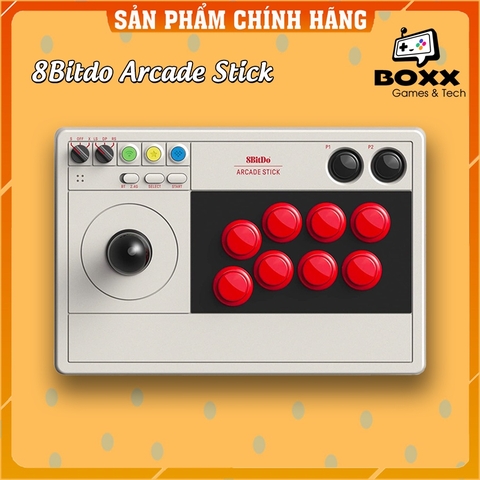 Bàn chơi game 8Bitdo Arcade Stick cho Nintendo Switch, Windows, Android