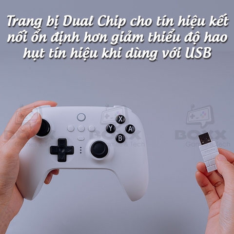 Tay cầm chơi game cho Nintendo Switch 8Bitdo Ultimate Bluetooth Controller kèm dock sạc