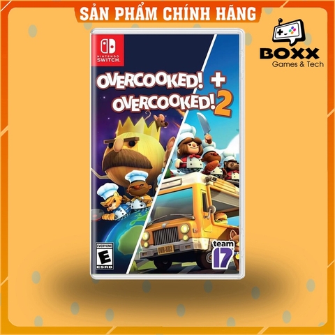 Băng Game Overcooked 1 + Overcooked 2 Nintendo Switch
