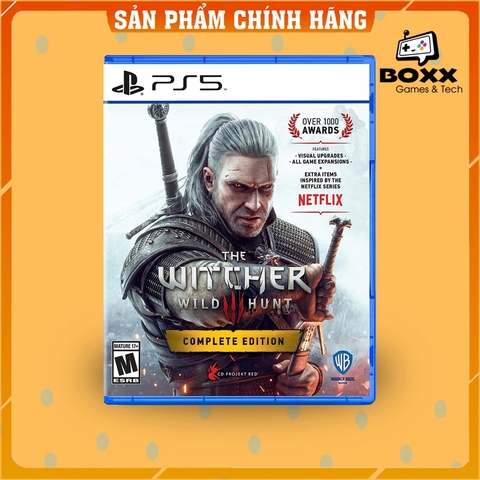 Đĩa Game The Witcher 3: Wild Hunt Complete Edition - PS5