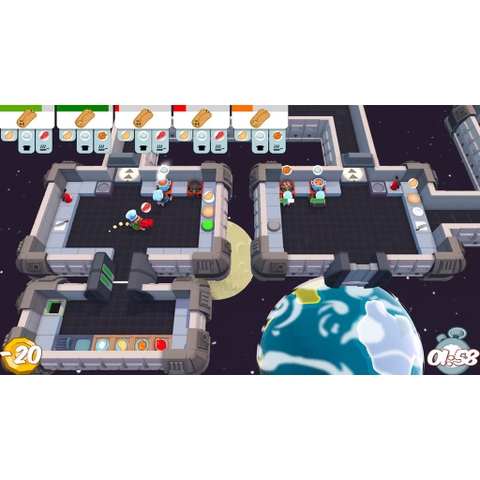 Băng Game Overcooked 1 + Overcooked 2 Nintendo Switch