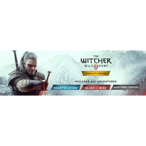 Đĩa Game The Witcher 3: Wild Hunt Complete Edition - PS5