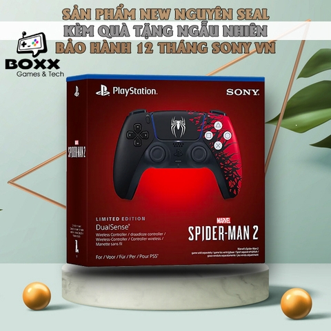 Tay Cầm PS5 DualSense PlayStation 5 Marvel’s Spider-Man 2 Limited Edition