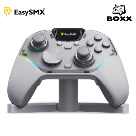Tay cầm EasySMX X20 Pro Wireless Gaming Controller màu xám, ảnh sản phẩm cuối