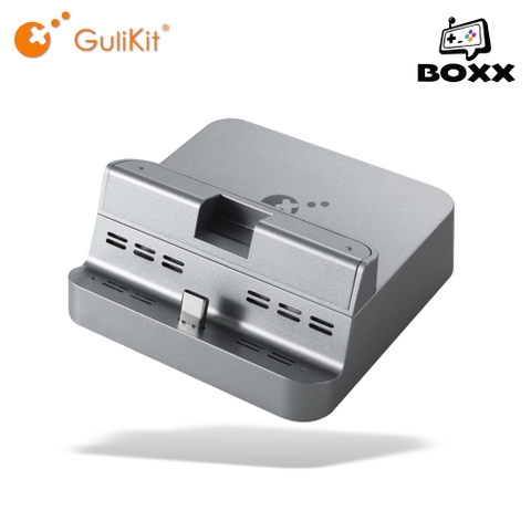 Dock Xuất Hình & Sạc GuliKit Cho Nintendo Switch 1 & Switch 2 – Tản Nhiệt Vượt Trội, Hỗ Trợ 4K 60Hz