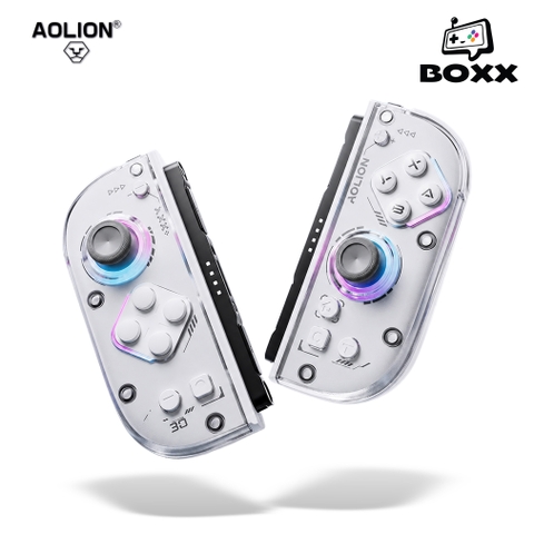 Tay cầm Aolion J30 cho Nintendo Switch 2 - Analog TMR Hall Effect, Phím Cơ, Gyro, Macrotay-cam-aolion-j30-switch-2