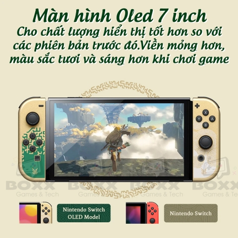 Máy Nintendo Switch OLED The Legend Of Zelda Tears Of The Kingdom Edition