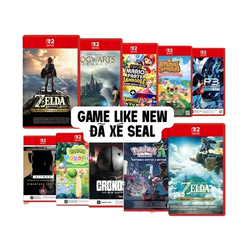 Băng Game Nintendo Switch 2 Like New, Game Nintendo Switch 2 đã sử dụng
