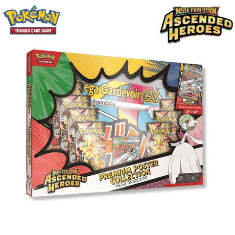 Pokemon TCG: Mega Evolution - Ascended Heroes Premium Poster Collection - Mega Gardevoir