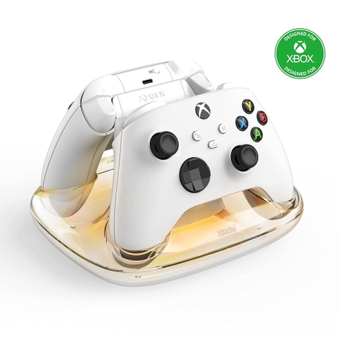 Dock sạc cho tay cầm Xbox One S, Xbox Series X kèm adapter và pin sạc chính hãng 8Bitdo