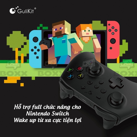 Tay cầm GuliKit KingKong 2 Pro Controller cho Nintendo Switch, Máy Tính