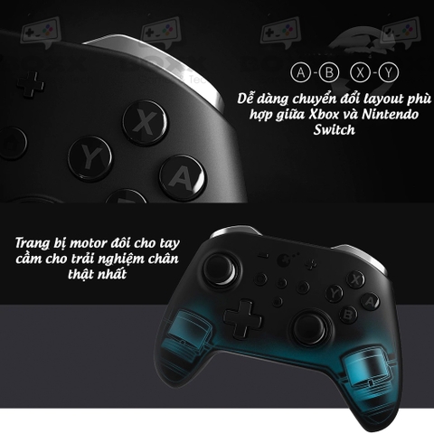 Tay cầm GuliKit KingKong 2 Pro Controller cho Nintendo Switch, Máy Tính