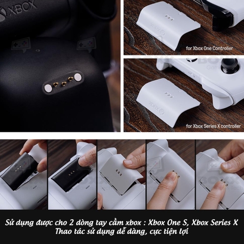 Pin sạc cho tay cầm Xbox Series X chính hãng 8Bitdo