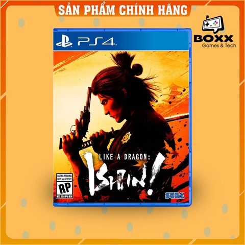 Đĩa Game Like a Dragon: Ishin! - PS4