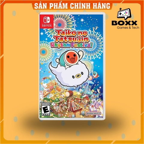 Băng Game Taiko no Tatsujin Rhythm Festival - Nintendo Switch