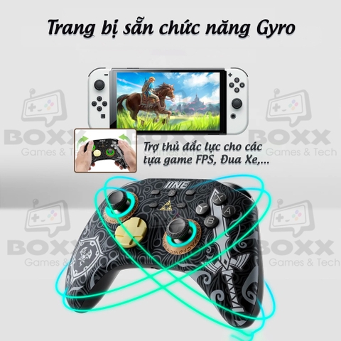 Tay cầm IINE Ares Mecha Wireless Pro Controller - Nintendo Switch