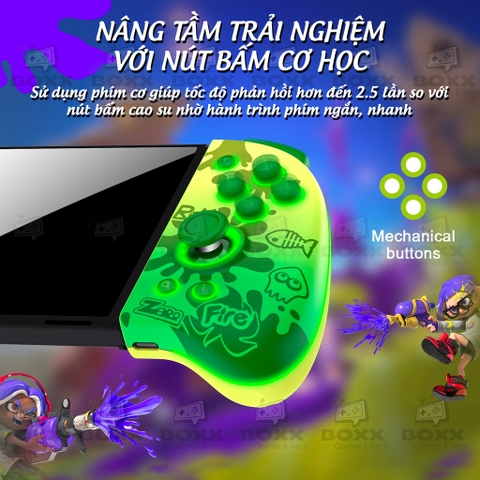 Tay cầm IINE Nintendo Switch Neptune Mechanical Joypad, Split Pad chính hãng IINE