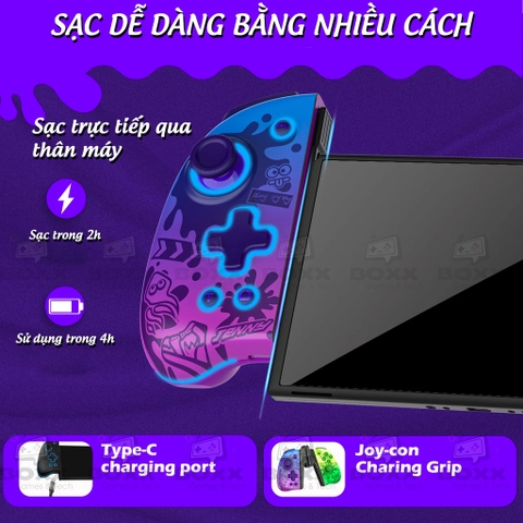 Tay cầm IINE Nintendo Switch Neptune Mechanical Joypad, Split Pad chính hãng IINE
